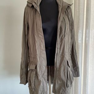 WQA2641 JAMES PERSE Yosemite Utility Anorak Jacket with hood